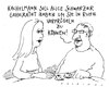 Cartoon: news (small) by Andreas Prüstel tagged kachelmann,heirat,schwarzer,gerücht