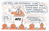 Cartoon: NPD FDP (small) by Andreas Prüstel tagged berlinwahl,npd,fdp