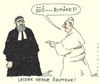 Cartoon: ökumene (small) by Andreas Prüstel tagged papst,benedikt,papstbesuch,katholiken,protestanten,ökumene