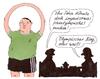 Cartoon: paralympisch (small) by Andreas Prüstel tagged paralympic,behindertensport,cartoon,karikatur,andreas,pruestel