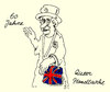 Cartoon: queen-jubiläum (small) by Andreas Prüstel tagged queen,elizabeth,thronjubiläum,großbritannien