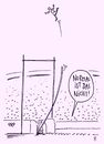 Cartoon: rekord (small) by Andreas Prüstel tagged stabhochsprung,olympia,rekord,weltrekord,doping,cartoon,karikatur,andreas,pruestel