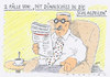 Cartoon: sarrazin und co (small) by Andreas Prüstel tagged ehecinfektion,darmkeime,durchfall,sarrazin,schlagzeilen