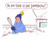Cartoon: schneebesen (small) by Andreas Prüstel tagged schneebesen,schnee,kind,cartoon,karikatur,andreas,pruestel