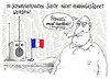 Cartoon: schweigeminuten (small) by Andreas Prüstel tagged terroranschläge,paris,flüchtlingspolitik,csu,söder,seehofer,anschiss,cartoon,karikatur,andreas,pruestel