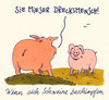 Cartoon: schweine (small) by Andreas Prüstel tagged schweine,beschimpfungen,cartoon,andreas,prüstel