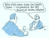 Cartoon: signierzwang (small) by Andreas Prüstel tagged buchmesse,frankfurt,am,main,leipzig,buchmessestand,autor,signieren,ständer,cartoon,karikatur,andreas,pruestel