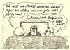 Cartoon: tv duell (small) by Andreas Prüstel tagged tv,duell,merkel,steinbrück,karikatur,cartoon,andreas,pruestel