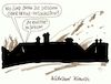 Cartoon: umzug (small) by Andreas Prüstel tagged csu,klausurtagung,kloster,seeon,wildbad,kreuth,flüchtlingspolitik,obergrenze,fetischismus,cartoon,karikatur,andreas,pruestel