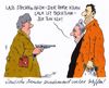 Cartoon: unter waffen (small) by Andreas Prüstel tagged flüchtlinge,besorgte,bürger,frauen,bewaffnung,angst,paschtune,cartoon,karikatur,andreas,pruestel