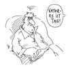 Cartoon: vatertag (small) by Andreas Prüstel tagged christi,himmelfahrt,vatertag,cartoon,karikatur,andreas,pruestel