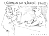 Cartoon: vorschlag (small) by Andreas Prüstel tagged bundespräsidentenrücktritt,kässmann,kneipe