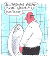 Cartoon: weizen (small) by Andreas Prüstel tagged biersorte,werbung,wc