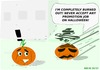 Cartoon: BURN OUT (small) by KRI-SE tagged halloween,job,burn,out,promotion
