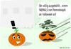 Cartoon: Halloween (small) by KRI-SE tagged halloween,kürbis,kuerbis,job,promotion,ausgebrannt