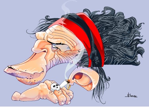 Cartoon: Keith Richards (medium) by Ulisses-araujo tagged keith,richards