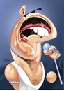 Cartoon: Freddie Mercury (small) by Ulisses-araujo tagged freddie,mercury,caricature