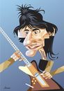 Cartoon: Ron Wood (small) by Ulisses-araujo tagged ron,wood