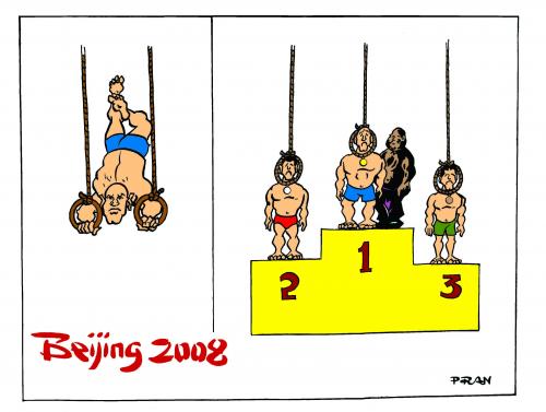 Cartoon: Beijing Olympics 2008 (medium) by pran tagged beijing,olympics,2008