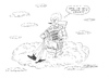 Cartoon: Always the Twain Shall Meet (small) by Mike Dater tagged mike,dater