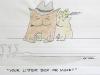Cartoon: Your litter box or mine? (small) by Mike Dater tagged mike,dater,inkroom