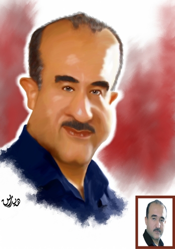 Cartoon: kamaran khoshnaw (medium) by handren khoshnaw tagged handren,khoshnaw,kamaran,kurds