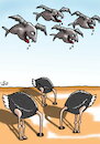 Cartoon: flying fish cartoon (small) by handren khoshnaw tagged handren khoshnaw flying fish fluctuation of standards cartoon politic