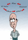 Cartoon: formation of iraqi governments (small) by handren khoshnaw tagged handren khoshnaw cartoon political iraq government wheel