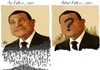 Cartoon: Hosni Mubarak 2011 (small) by handren khoshnaw tagged handren,khoshnaw,hosni,mubarak,egypt,dictator