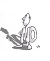 Cartoon: Opposition man always (small) by handren khoshnaw tagged handren khoshnaw