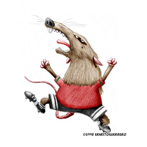 Cartoon: goal ! (medium) by ernesto guerrero tagged nature,sports,animals
