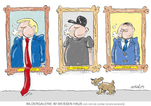 Cartoon: Bildergalerie (medium) by astaltoons tagged trump,musk,vance,trump,musk,vance