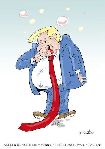 Cartoon: Trumpeltier (medium) by astaltoons tagged trump,trump