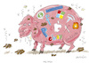 Cartoon: Pig Tech (small) by astaltoons tagged trump,techkonzerne