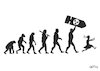 Cartoon: Evolution 2 (small) by INovumI tagged evolution