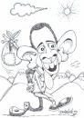 Cartoon: obama portre karikatür (small) by demirhindi tagged portre karikatür