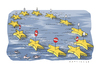Cartoon: Vorkehren (small) by Mattiello tagged flüchtlingswelle,libyen,tunesien,eu,lampedusa,italien