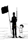 Cartoon: Hope (small) by Mohamad Altamimi tagged syria,kid,freedom,isis,war
