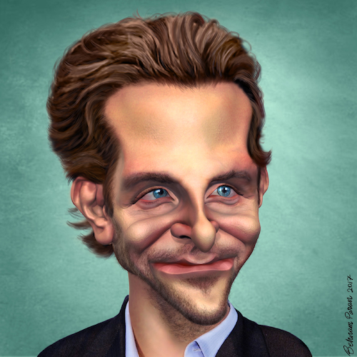 Cartoon: Bradley Cooper (medium) by BehnamParan tagged bradleycooper,actor