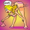 Cartoon: Blond woman 3 (small) by FredCoince tagged humor,blond,girl