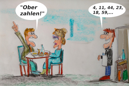 Cartoon: gestern im gasthaus (medium) by ab tagged gast,restaurant,gasthaus,essen,bedienung
