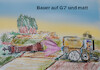 Cartoon: agrarspiele (small) by ab tagged bauer,landwirtschaft,felder,gift,könig