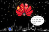 Cartoon: dark night (small) by ab tagged smartphone,brd,china,firma,geschäft,handel,digital,überwachung,daten