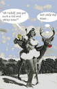 Cartoon: horny rudi (small) by ab tagged xmas,winter,santa,girl,rendeer,red