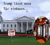 Cartoon: konsequent (small) by ab tagged trump,white,house,to,go