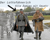 Cartoon: neuer dienstgrad (small) by ab tagged brd,deutschland,bundeswehr,los,einberufung,lotto,zahlen