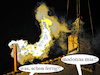 Cartoon: shit happens (small) by ab tagged pope,papst,konklave,rom,trump,usa,vatikan,rauch,farbe