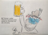 Cartoon: solidaritätssaufen (small) by ab tagged bayern,bier,wiesn,ukraine,krieg,rausch