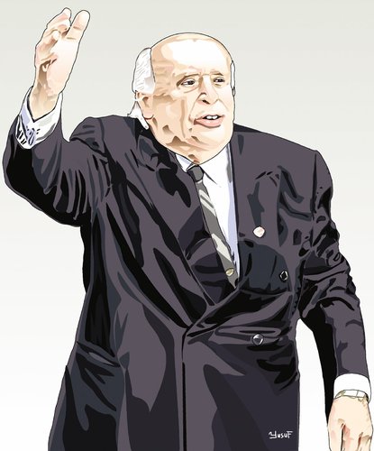 Cartoon: politika (medium) by pisko tagged suleyman,demirel