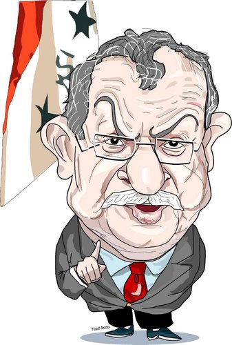 Cartoon: talabani (medium) by pisko tagged celal,talabani